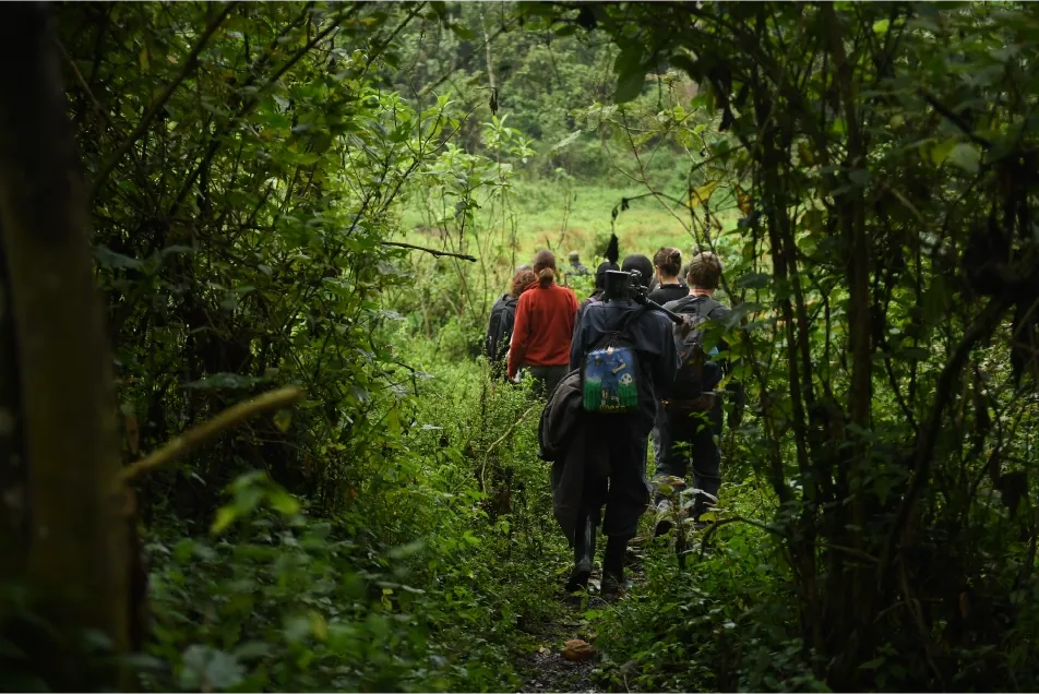 Dian Fossey grave hike Rwanda